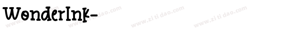 WonderInk字体转换
