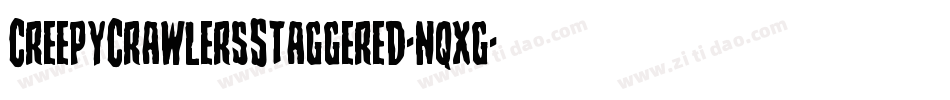 CreepyCrawlersStaggered-nqxg字体转换