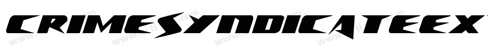 CrimeSyndicateExtraCondensed-lv1X字体转换