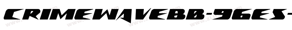 CrimewaveBb-96e5字体转换