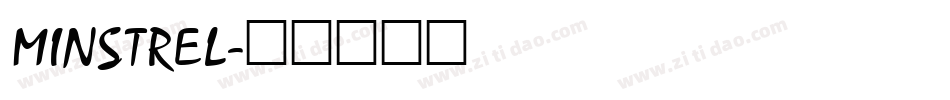 MINSTREL字体转换