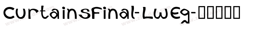 CurtainsFinal-LwEg字体转换