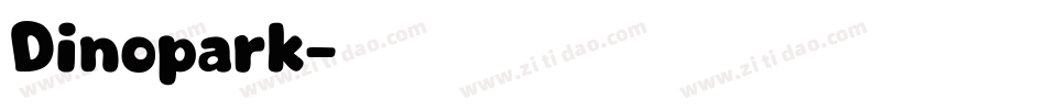Dinopark字体转换