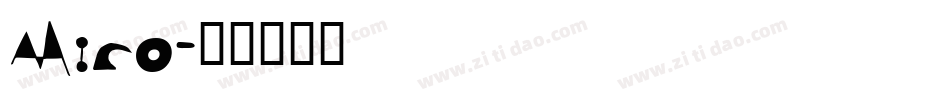 Miro字体转换