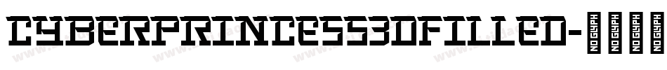 CyberPrincess3DFilled字体转换