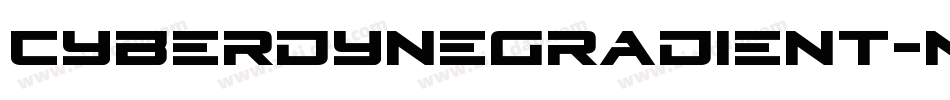 CyberdyneGradient-nzyg字体转换