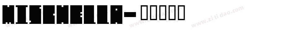 Mischella字体转换