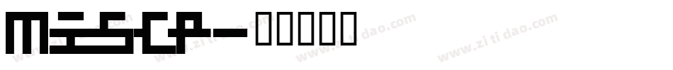 MISCP字体转换