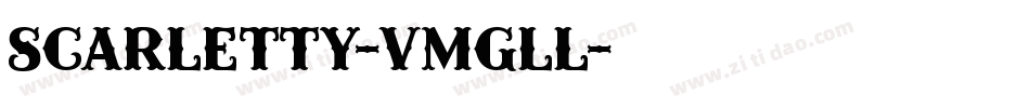 Scarletty-vmglL字体转换