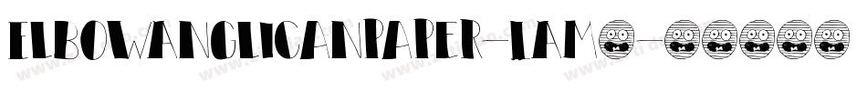 ElbowAnglicanpaper-LAm4字体转换