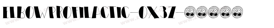 ElbowProfilactic-ox3z字体转换
