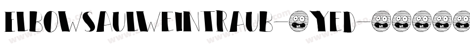 ElbowSaulweintraub-4yeD字体转换