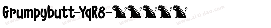 Grumpybutt-YqR8字体转换