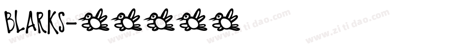 BLARKS字体转换