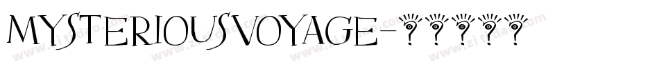 MysteriousVoyage字体转换