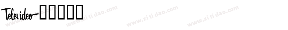 Televideo字体转换