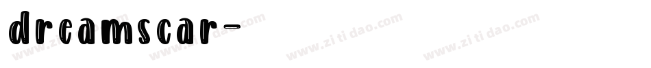 dreamscar字体转换