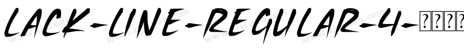 lack-line-regular-4字体转换