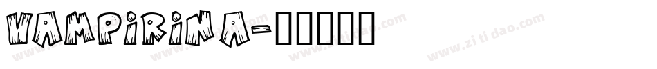 Vampirina字体转换