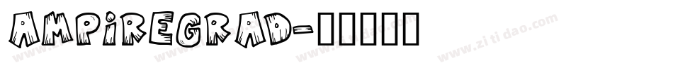 ampiregrad字体转换