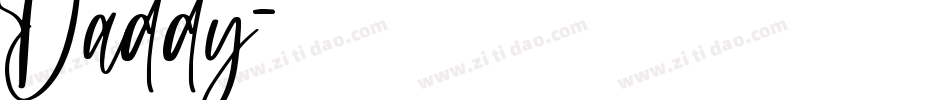 Daddy字体转换