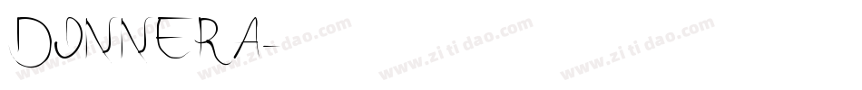 DONNERA字体转换