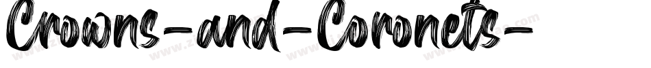 Crowns-and-Coronets字体转换