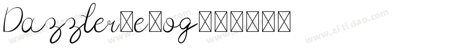 Dazzler-e9og字体转换