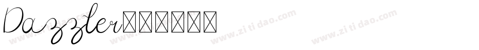 Dazzler字体转换