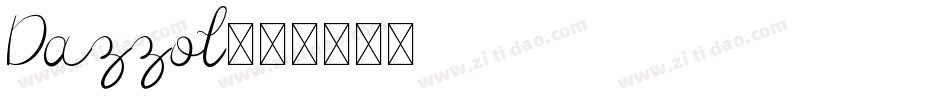 Dazzol字体转换