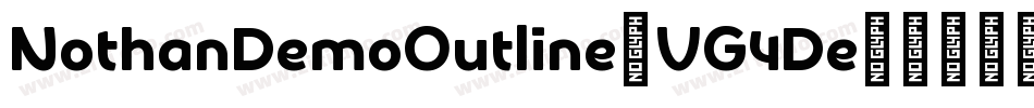 NothanDemoOutline-VG4De字体转换