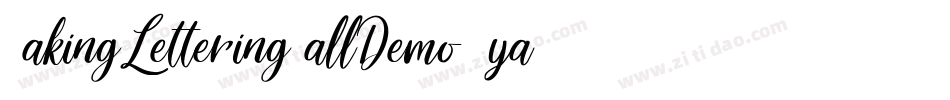 MakingLetteringTallDemo-Eya8字体转换