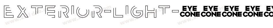 Exterior-Light字体转换