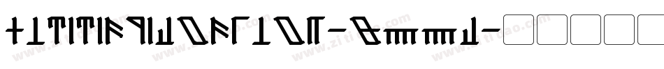 OldeDethekItalic-J44K字体转换