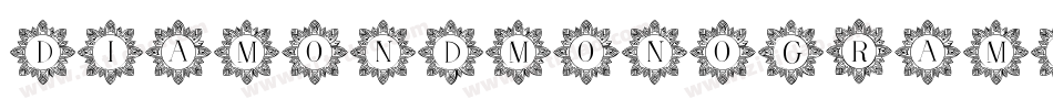 DiamondMonogramBook字体转换