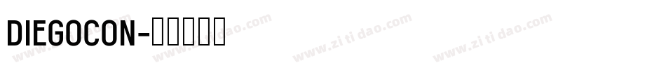 DiegoCon字体转换