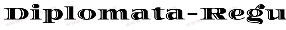 Diplomata-Regular字体转换
