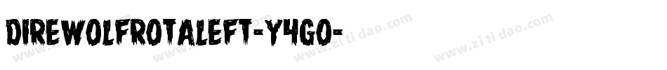 DireWolfRotaleft-Y4gO字体转换