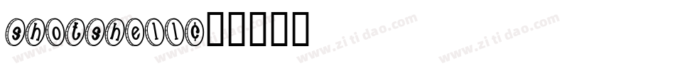 ShotShell字体转换