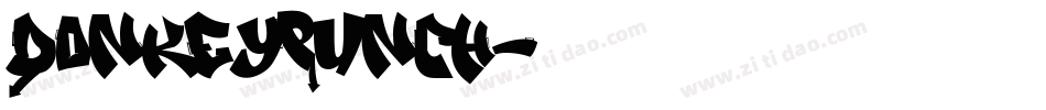 DonkeyPunch字体转换