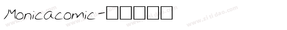 Monicacomic字体转换