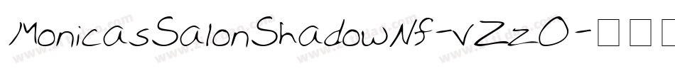 MonicasSalonShadowNf-vZzO字体转换