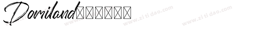 Domiland字体转换