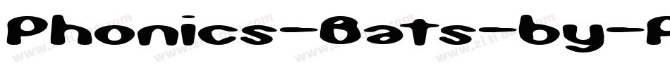Phonics-Bats-by-Phontz字体转换