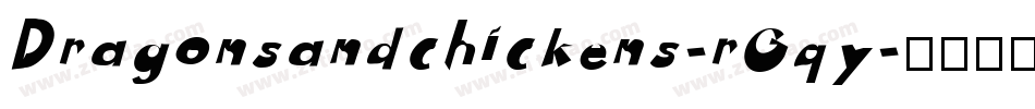Dragonsandchickens-rGqy字体转换