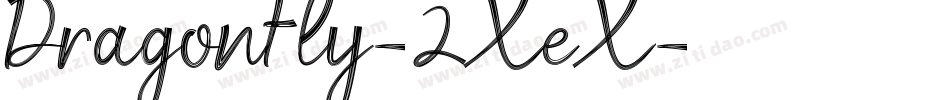 DragonFly-2XeX字体转换