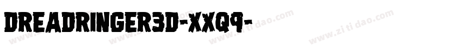 DreadRinger3D-Xxq9字体转换