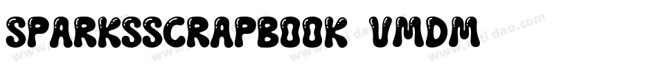 SparksScrapbook-vmdM字体转换