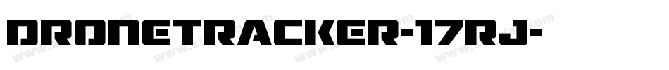 DroneTracker-17Rj字体转换