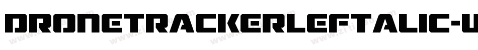 DroneTrackerLeftalic-w6W8字体转换